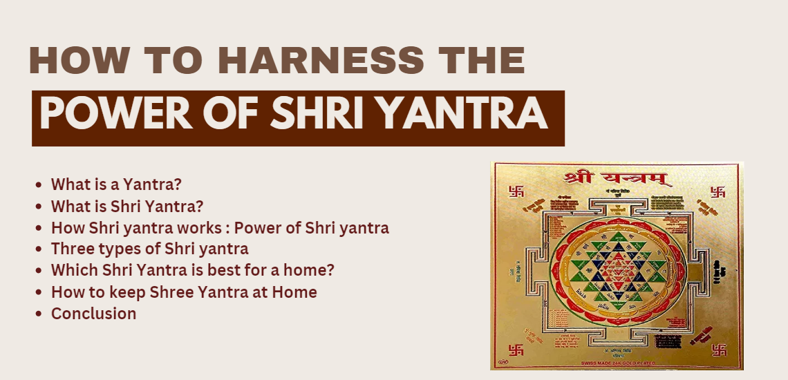 How to Harness the Power of Shri Yantra to Improve Your Life